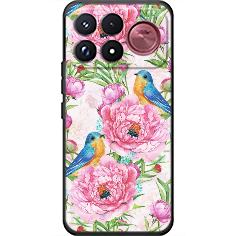 Чохол BoxFace Poco F9 Ultra Birds and Flowers