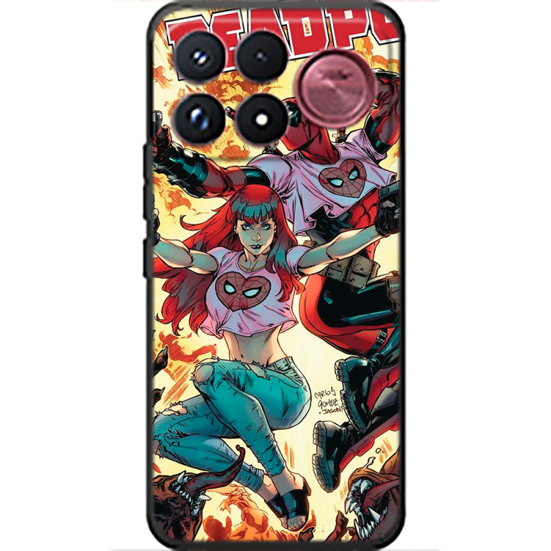 Чохол BoxFace Poco F9 Ultra Deadpool and Mary Jane