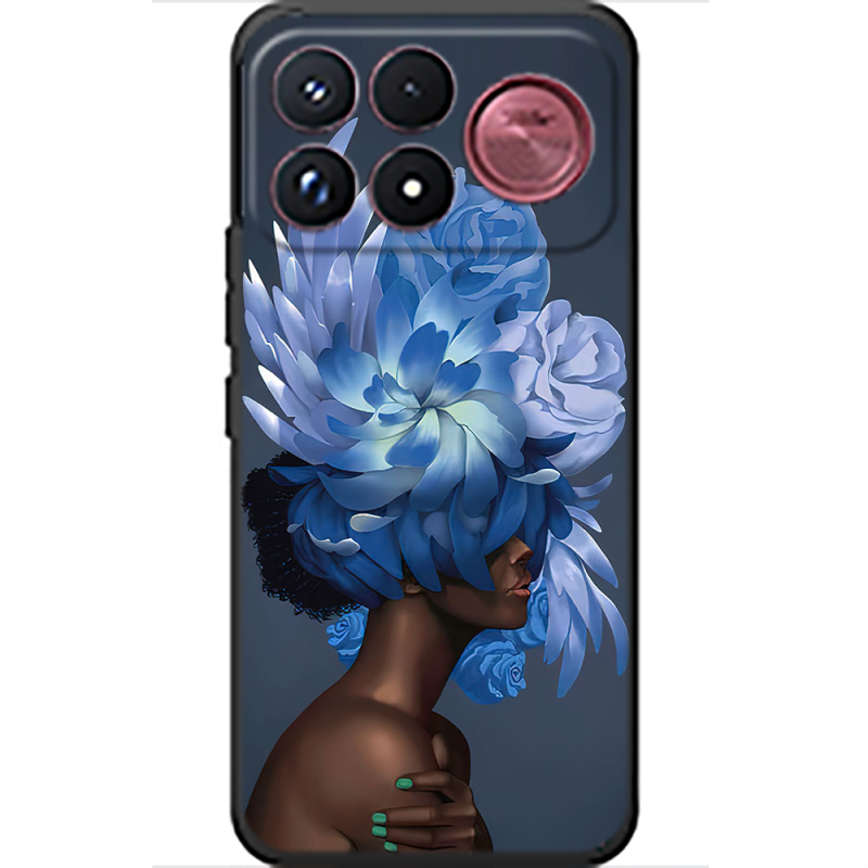 Чохол BoxFace Poco F9 Ultra Exquisite Blue Flowers