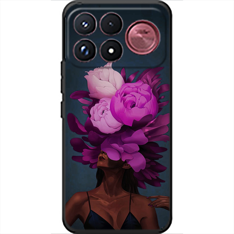 Чохол BoxFace Poco F9 Ultra Exquisite Purple Flowers