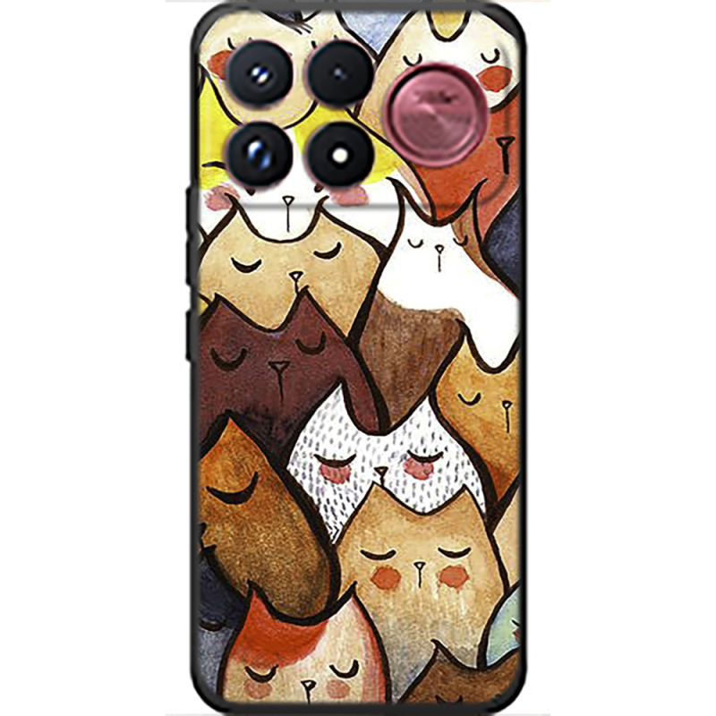 Чохол BoxFace Poco F9 Ultra Sleepy Cats