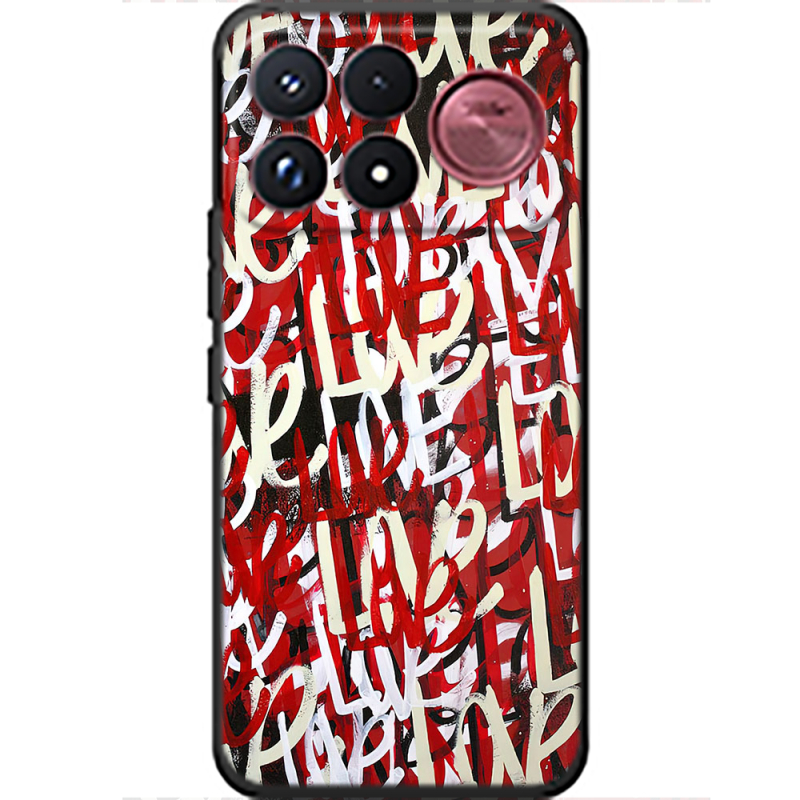 Чохол BoxFace Poco F9 Ultra Love Graffiti