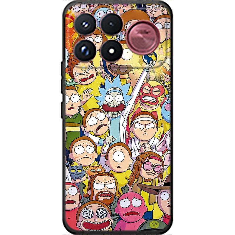 Чохол BoxFace Poco F9 Ultra Rick and Morty