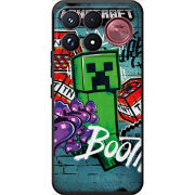 Чохол BoxFace Poco F9 Ultra Minecraft Graffiti