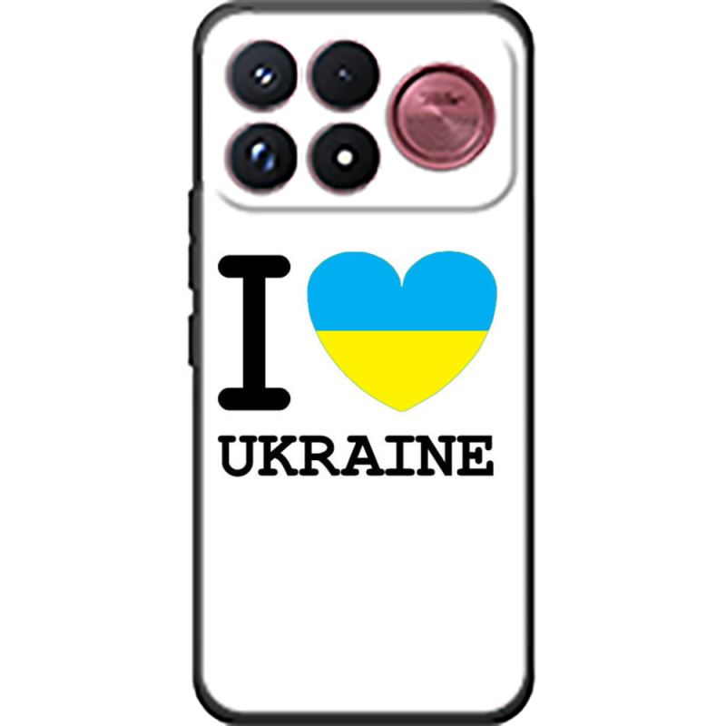 Чохол BoxFace Poco F9 Ultra I love Ukraine