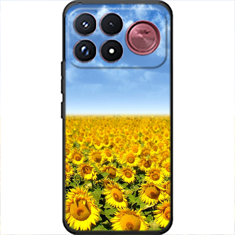 Чохол BoxFace Poco F9 Ultra Подсолнухи