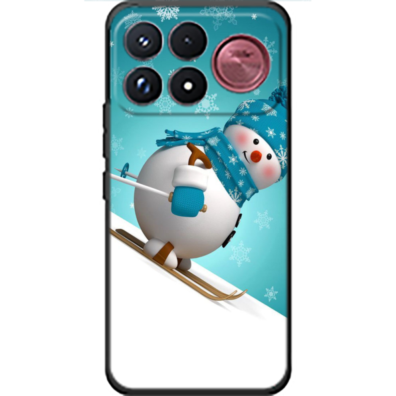 Чохол BoxFace Poco F9 Ultra Skier Snowman