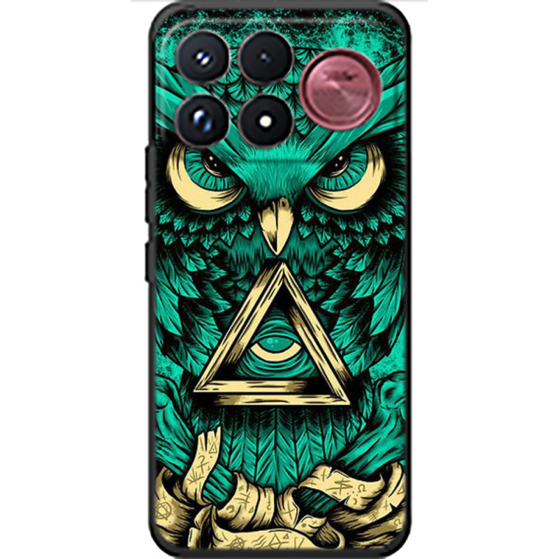 Чохол BoxFace Poco F9 Ultra Masonic Owl