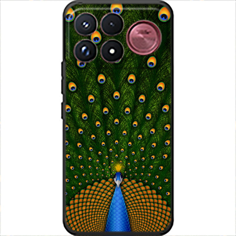 Чохол BoxFace Poco F9 Ultra Peacocks Tail