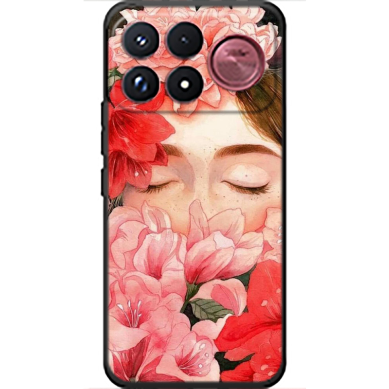 Чохол BoxFace Poco F9 Ultra Girl in Flowers