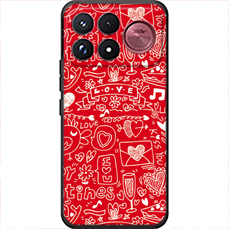 Чохол BoxFace Poco F9 Ultra Happy Valentines
