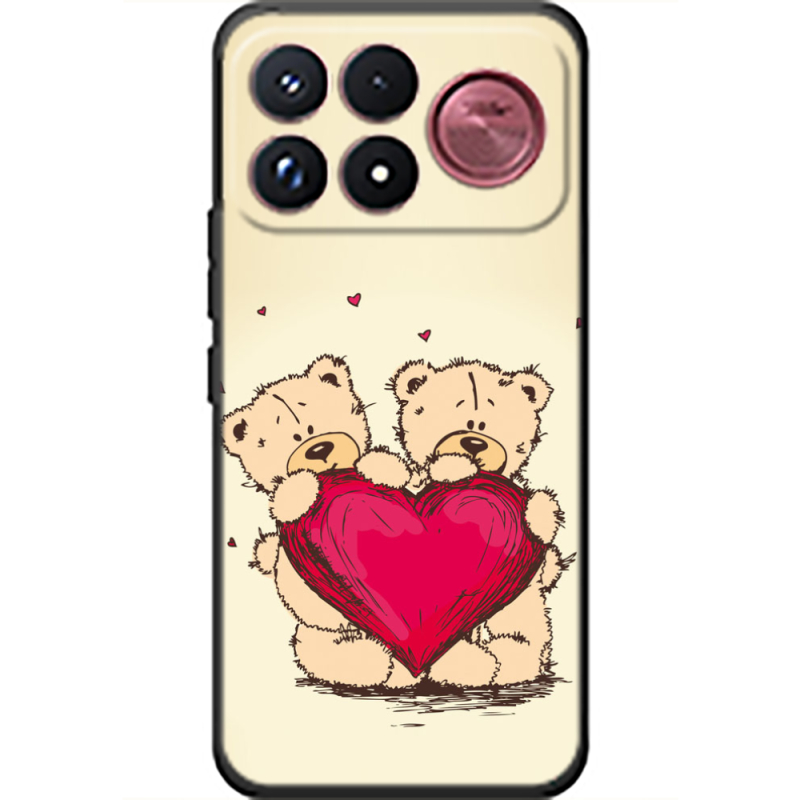 Чохол BoxFace Poco F9 Ultra Teddy Bear Love