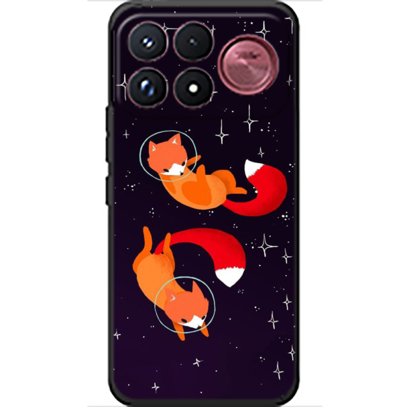 Чохол BoxFace Poco F9 Ultra Fox-Astronauts