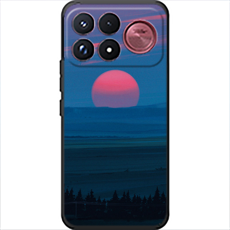 Чохол BoxFace Poco F9 Ultra Cold Red Light