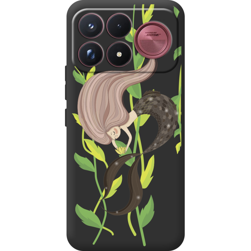 Прозорий чохол BoxFace Poco F9 Ultra Cute Mermaid