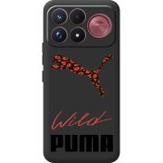 Прозорий чохол BoxFace Poco F9 Ultra Wild Cat