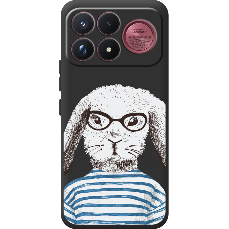 Прозорий чохол BoxFace Poco F9 Ultra MR. Rabbit