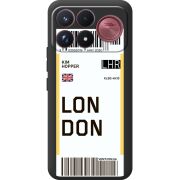 Прозорий чохол BoxFace Poco F9 Ultra Ticket London