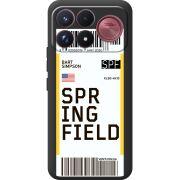 Прозорий чохол BoxFace Poco F9 Ultra Ticket Springfield