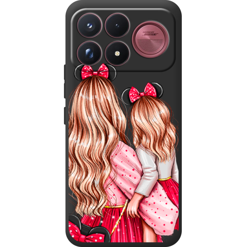 Прозорий чохол BoxFace Poco F9 Ultra Mouse Girls
