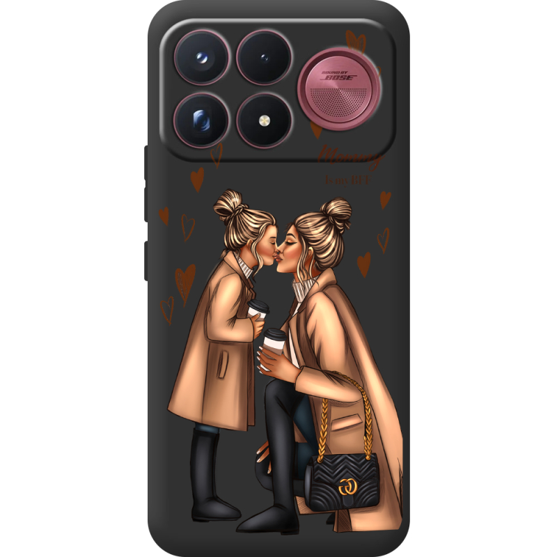 Прозорий чохол BoxFace Poco F9 Ultra Mommy Is My BFF
