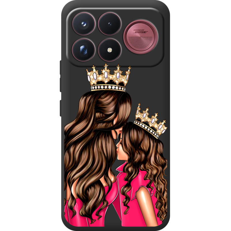 Прозорий чохол BoxFace Poco F9 Ultra Queen and Princess