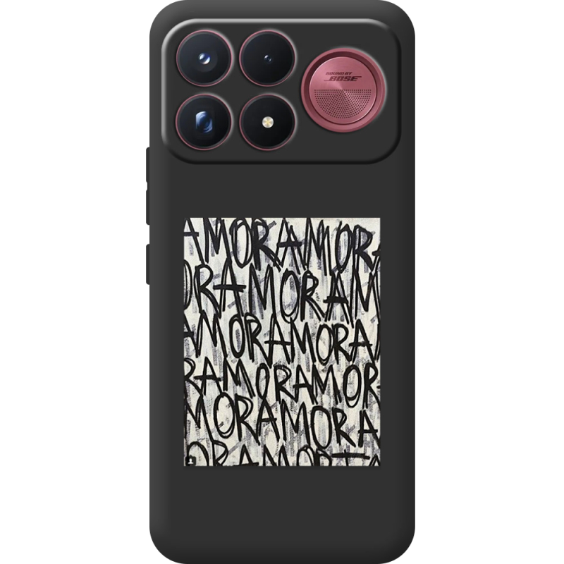 Прозорий чохол BoxFace Poco F9 Ultra Amor Amor