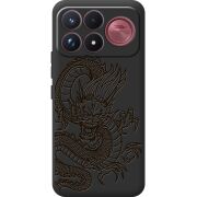 Прозорий чохол BoxFace Poco F9 Ultra Chinese Dragon