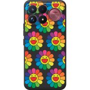 Прозорий чохол BoxFace Poco F9 Ultra Hippie Flowers