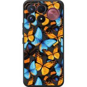Прозорий чохол BoxFace Poco F9 Ultra Butterfly Morpho