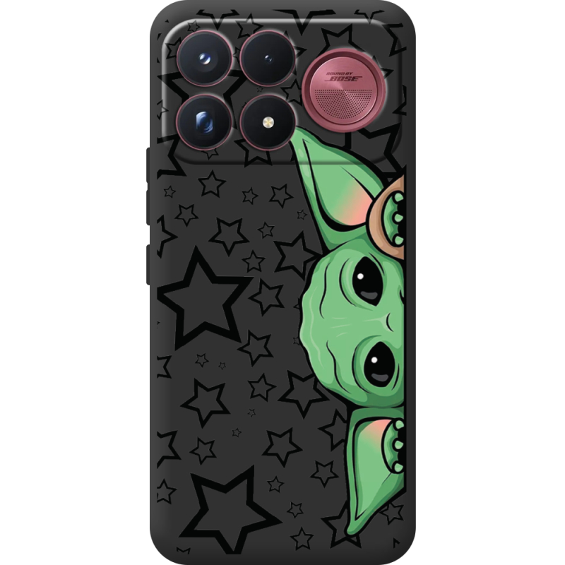 Прозорий чохол BoxFace Poco F9 Ultra Baby Yoda