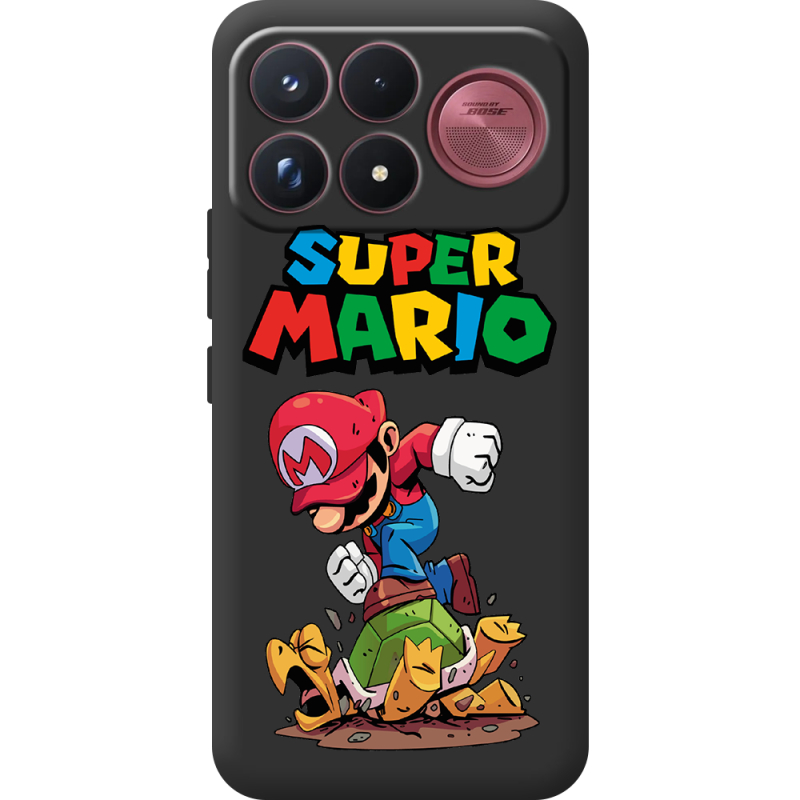Прозорий чохол BoxFace Poco F9 Ultra Super Mario