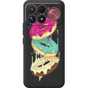 Прозорий чохол BoxFace Poco F9 Ultra Donuts