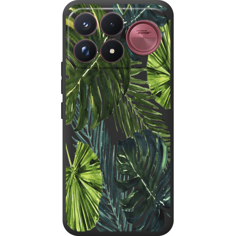 Прозорий чохол BoxFace Poco F9 Ultra Palm Tree