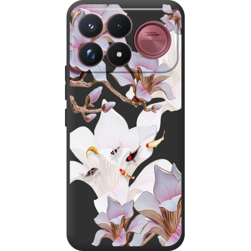 Прозорий чохол BoxFace Poco F9 Ultra Chinese Magnolia