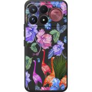 Прозорий чохол BoxFace Poco F9 Ultra Flamingo