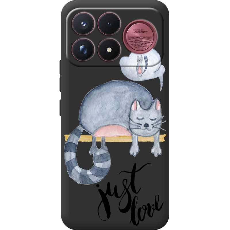 Прозорий чохол BoxFace Poco F9 Ultra Just Love