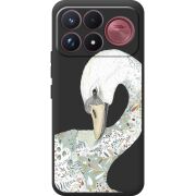 Прозорий чохол BoxFace Poco F9 Ultra Swan