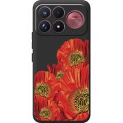 Прозорий чохол BoxFace Poco F9 Ultra Red Poppies
