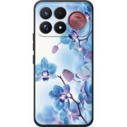 Чохол зі стразами Poco F9 Ultra Orchids