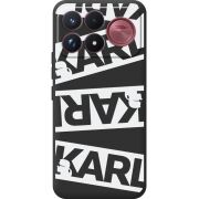 Чорний чохол BoxFace Poco F9 Ultra White Karl