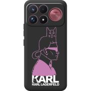 Чорний чохол BoxFace Poco F9 Ultra Pink Karl