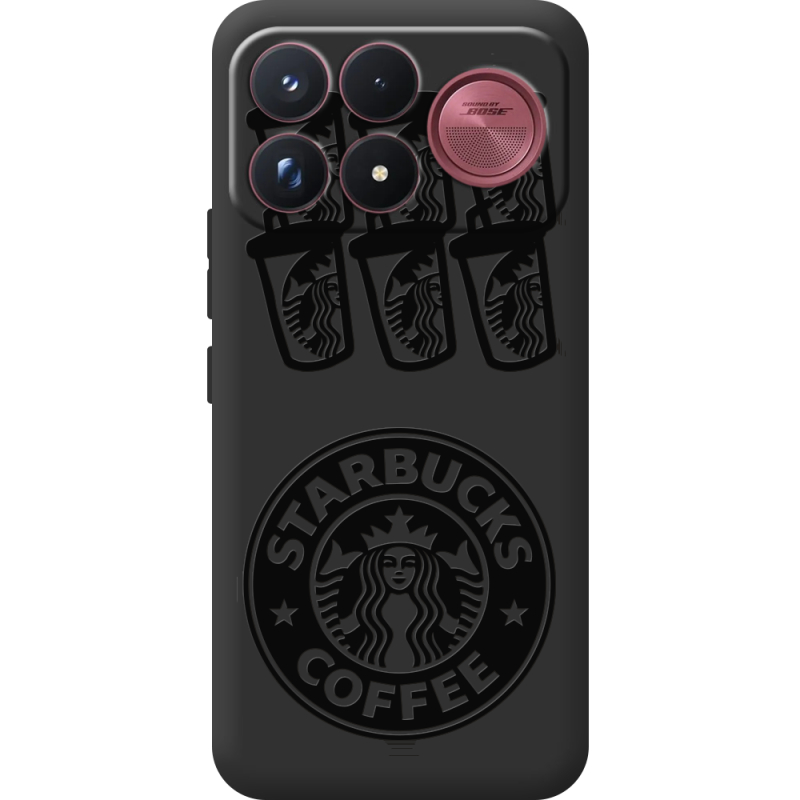 Чорний чохол BoxFace Poco F9 Ultra Black Coffee