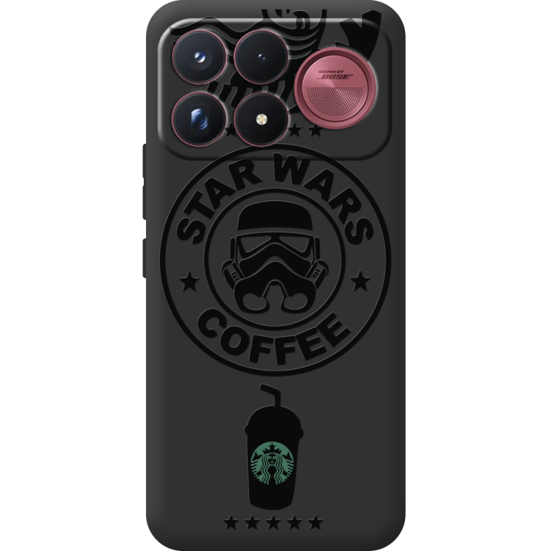Чорний чохол BoxFace Poco F9 Ultra Dark Coffee