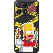 Чорний чохол BoxFace Poco F9 Ultra White Bart