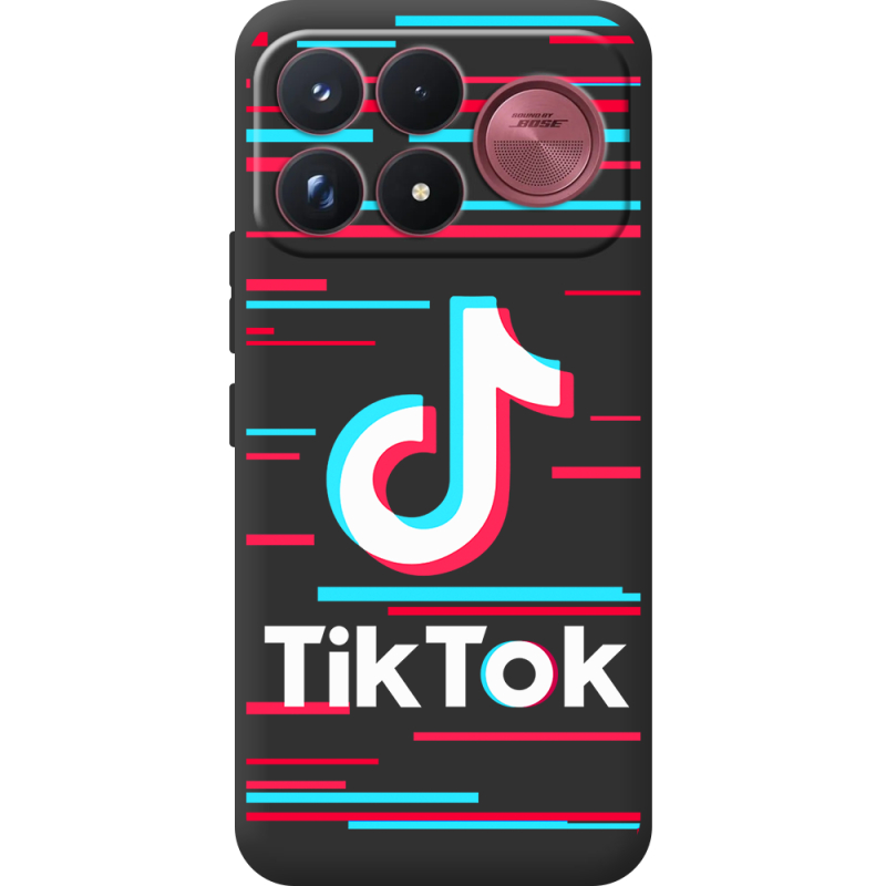 Чорний чохол BoxFace Poco F9 Ultra Tik Tok