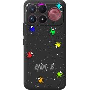 Чорний чохол BoxFace Poco F9 Ultra Among Us Invisible