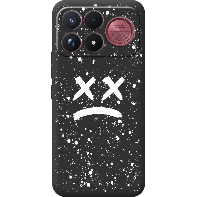 Чорний чохол BoxFace Poco F9 Ultra Sad Way