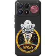 Чорний чохол BoxFace Poco F9 Ultra NASA Spaceship