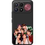 Чорний чохол BoxFace Poco F9 Ultra BTS